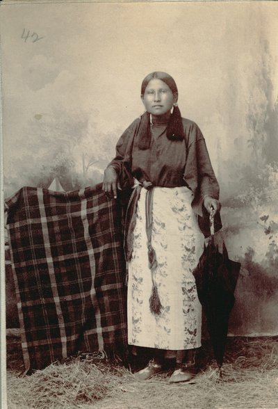 Bettie Black Bear, Kiowa by George A. Addison